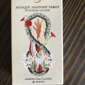 RARE Antique Anatomy Tarot OOP Ephemera Edition